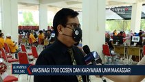 1.700 Dosen Universitas Negeri Makassar Di Vaksin