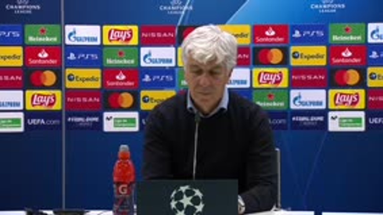 8es - Gasperini : "Benzema, un des meilleurs attaquants du monde"