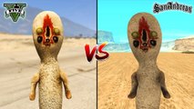 GTA 5 SCP-173 VS GTA SAN ANDREAS SCP-173 - WHICH IS BEST_