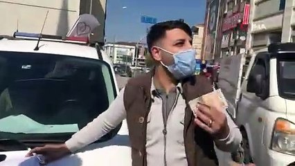 Para cezası kesilen vatandaşın "Ben böyle devletin" tepkisi polisi öfkelendirdi: Suça girer; ne yapacaksın devlete