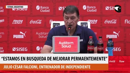 Conferencia de Prensa de Julio César Falcioni