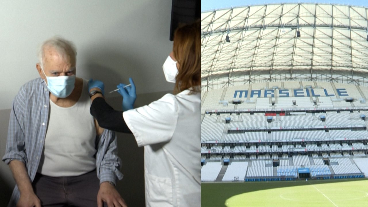 Un vaccinodrome au Vélodrome : «Ça fait plaisir de revenir au stade», se réjouit un Marseillais