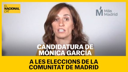 La candidatura de Mónica García a les eleccions de la Comunitat de Madrid