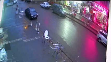 Nedeni anlaşılamadı, masanın üzerindeki araç anahtarını alıp kayıplara karıştı