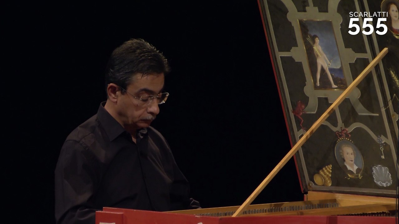 Scarlatti : Sonate pour clavecin en Si bémol Majeur K 70 L 50 (Allegro), par Enrico Baiano - #Scarlatti555