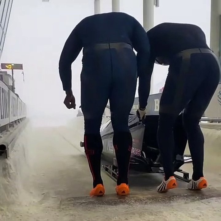 BOBSLEIGH - Ryan Letts Showing Off Some of his...