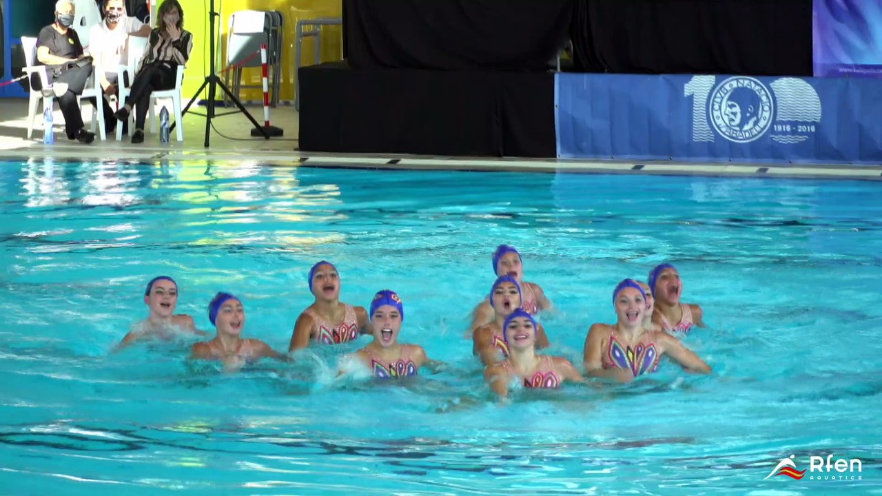 XXII CTO. DE ESPAÑA ALEVÍN E INFANTIL DE INVIERNO  DE NATACIÓN ARTÍSTICA - Infantil Parte 2