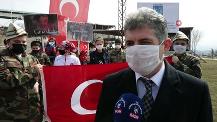 Başkentli çocuklar Çanakkale ruhunu yaşattı