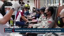 Anggota Polda NTT Penyintas Covid-19 Donor Plasma Konvalesen