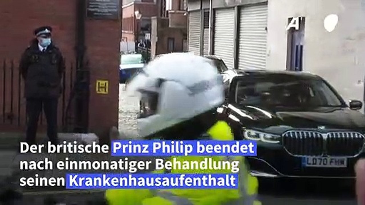 Prinz Philip verlässt Krankenhaus nach Herz-OP