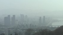 서울 등 전국 올봄 첫 황사...강한 바람에 최악 피했다 / YTN