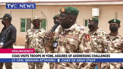 Download Video: COAS visits troops in Yobe, Assures of addressing challenges