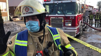 Incendie rue Vallée 16 mars 2021