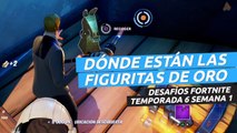 Dónde están las figuritas de Oro cerca de La Aguja en Fortnite temporada 6 - localizaciones