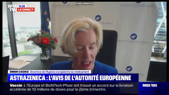 Vaccin AstraZeneca: la directrice de l'Agence européenne des médicaments assure traiter cette affaire avec énormément de sérieux