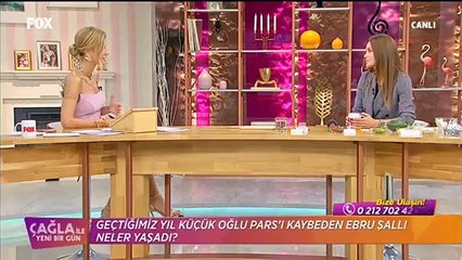 Ebru Şallı hem ağladı hem ağlattı