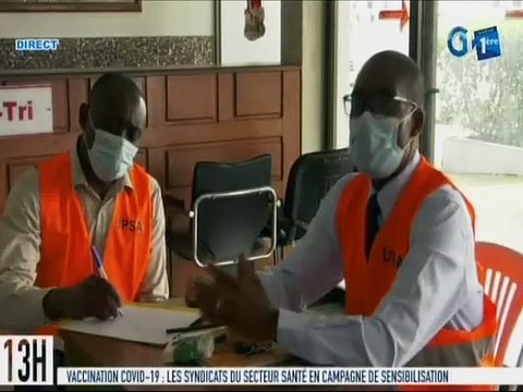RTG/ Covid-19 - Campagne de sensibilisation du personnel de l'hôpital de la Coopération sino-gabonaise de Libreville par l’UPSA