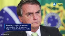 Bolsonaro resolve se vacinar e entrará na fila de espera, diz jornalista