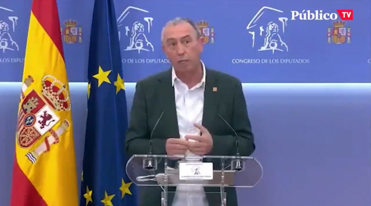 Joan Baldoví, sobre Toni Cantó: "Solo le importa una cosa: él mismo"