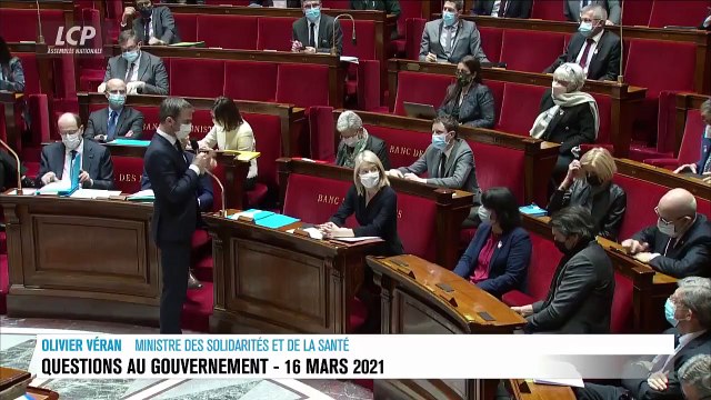 Olivier Véran: Le vaccin AstraZeneca est très efficace et précieux. Nous nous donnons 48 heures de recul pour revenir avec confiance devant les Français.