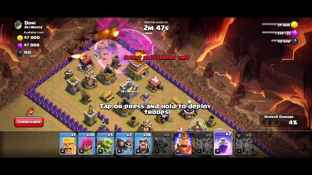Town Hall 8 War Attack | COC | ©Killon