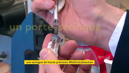 À Nancy, une start-up invente un porte-seringue qui permet d’extraire une 7e dose de vaccin