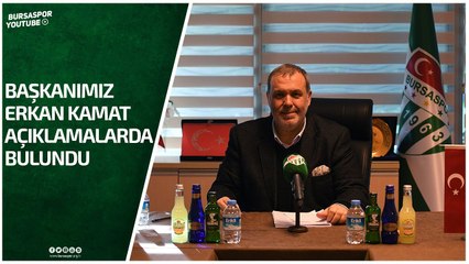 Başkanımız Erkan Kamat Gündeme Dair Açıklamalarda Bulunuyor