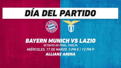Bayern Munich vs Lazio, frente a frente: Champions League