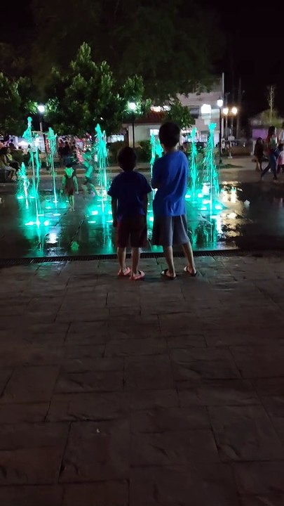 water dance