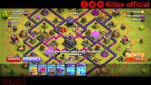 Town Hall 9 Attack using 10 Dragons | COC | ©Killon