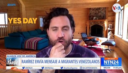 Ramírez envía mensaje a migrantes venezolanos