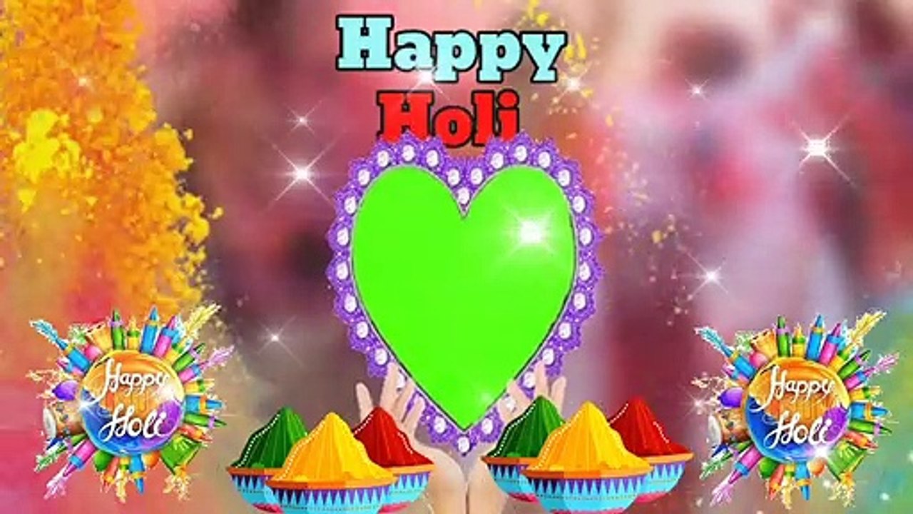 holi green screen video effects background effects HD video 2021
