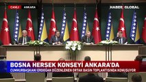 Bosna Hersek Heyeti Ankara'da! Cumhurbaşkanı Erdoğan: 30 bin faz aşıyı Bosna-Hersek'e göndereceğiz