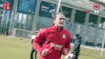 Ali Akman, Eintracht Frankfurt'ta ilk antrenmanına çıktı