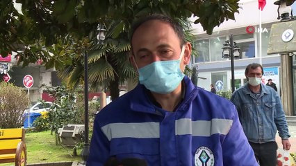 Temizlik görevlisi köpekle olan güldüren kovalamacasını anlattı