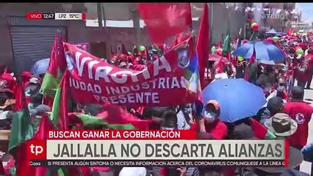 Jallalla La Paz busca nuevas alianzas para la segunda vuelta por la Gobernación paceña