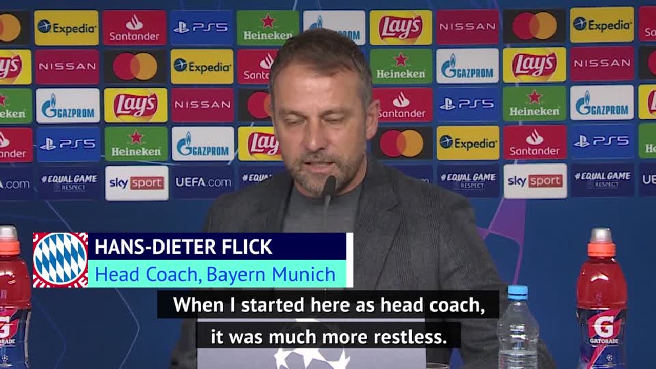 Flick focused on 'what is important' as rumours swirl over Bayern future