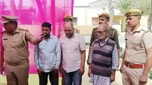 शाहजहांपुर : पुलिस ने तीन शातिर चोरो को किया गिरफ्तार