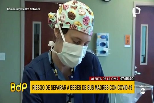 OMS alerta riesgos al separar a bebés de sus madres contagiadas con Covid-19