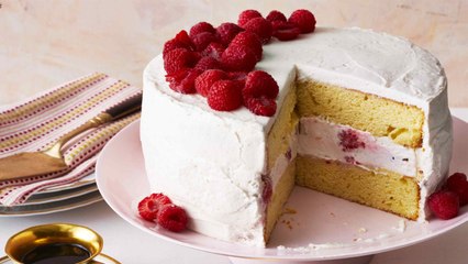 Lemon-Raspberry Cake