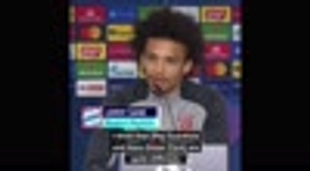 Download Video: Sane opens up on playing for Pep and Flick