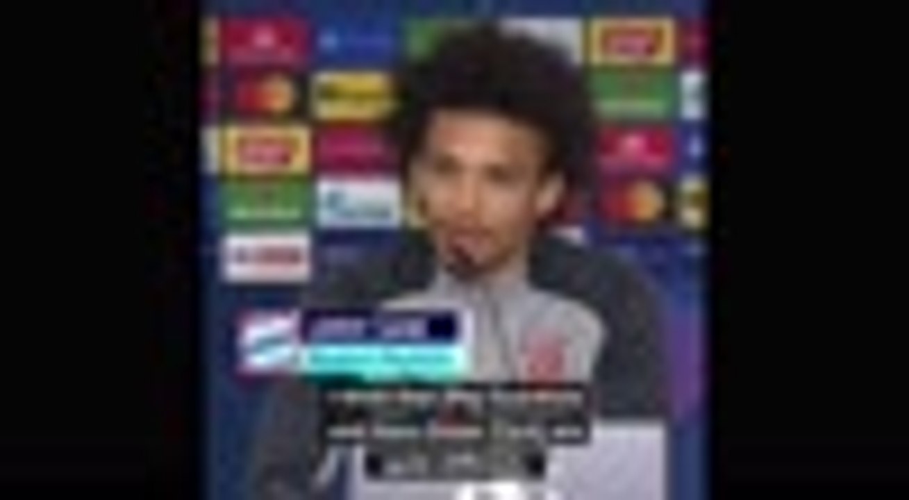 Sane opens up on playing for Pep and Flick