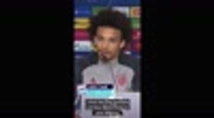 Download Video: Sane opens up on playing for Pep and Flick