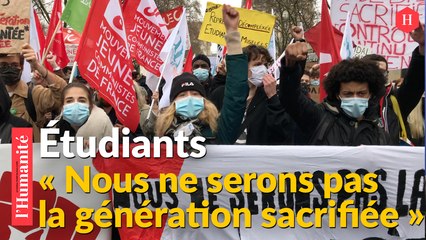 À Paris, les étudiants se mobilisent pour l'ouverture du RSA aux moins de 25 ans