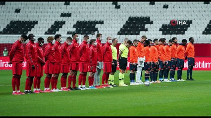 Beşiktaş - Medipol Başakşehir maçından kareler -1-