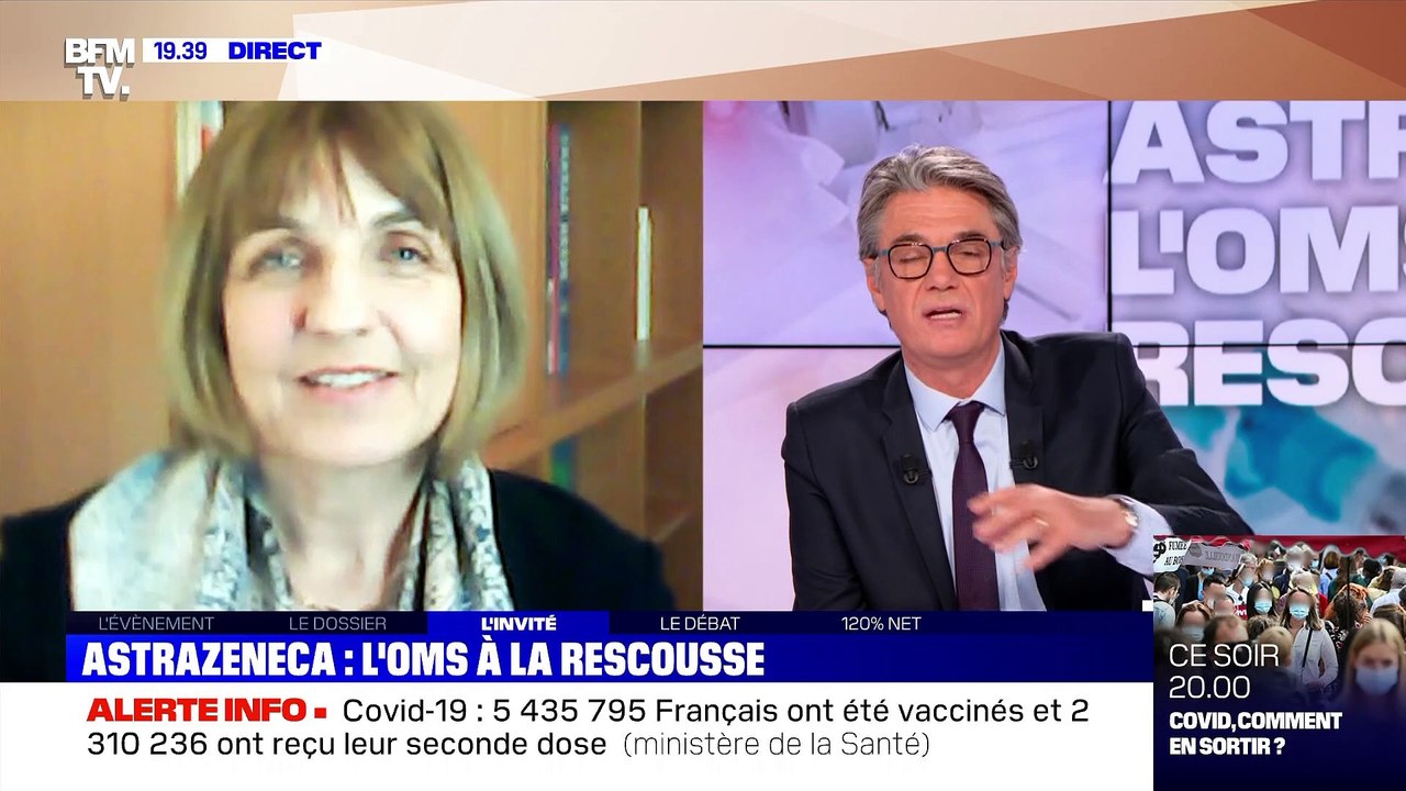 Sylvie Briand: "L'OMS s’est réunie pour étudier la sûreté du vaccin AstraZeneca" – 16/03