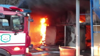 나주 양계장에서 불...닭 3만6천여 마리 폐사 / YTN