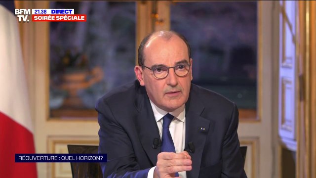 Jean Castex ne juge pas raisonnable d'annoncer une date précise ce soir des restaurants et des lieux culturels