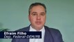 Deputado Efraim Filho (DEM-PB) fala sobre novo ministro da Saúde