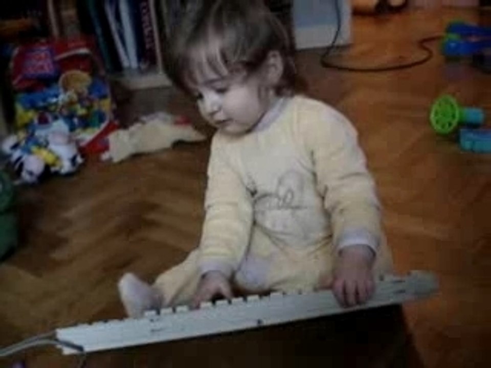 Une informaticienne en herbe...